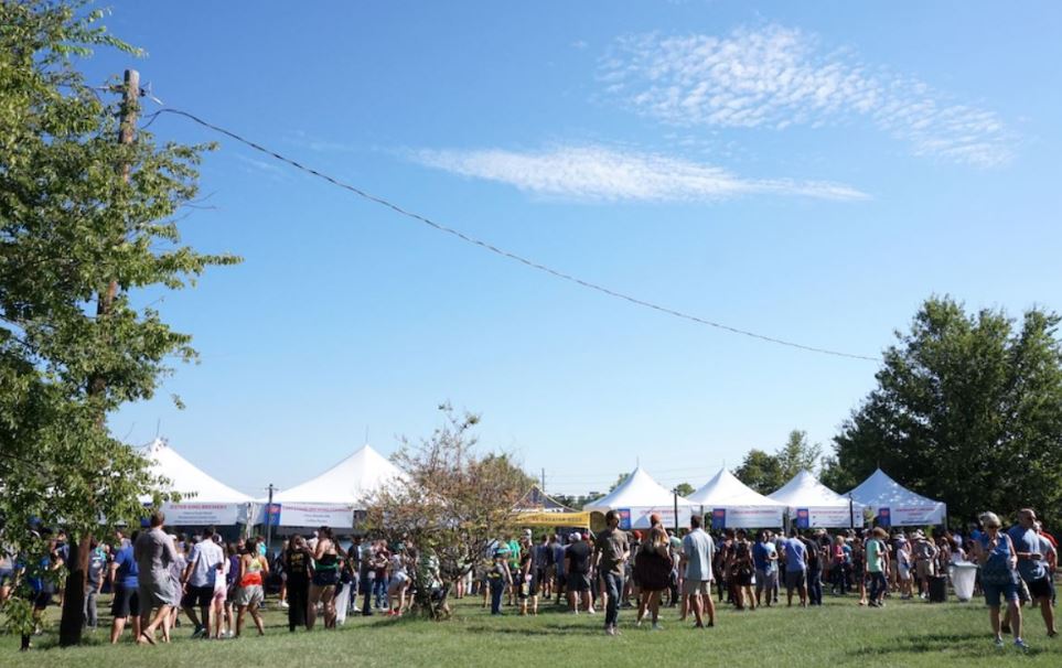 beer tents in festival