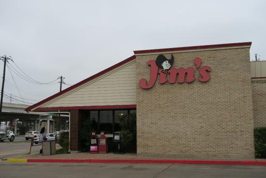 Exterior view of Jim's restaurant