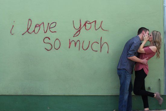 Iconic Austin picture of "I love you so much" wall