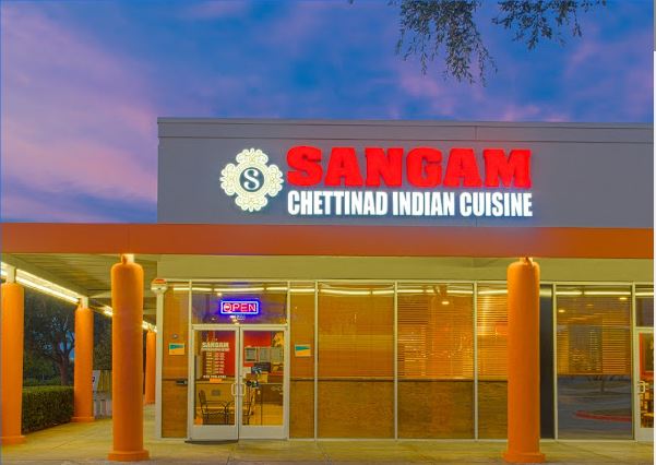 Sangam restaurant exterior view